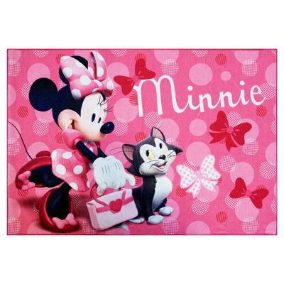 5x7 Disney Minnie Mouse Pink Kids Rug