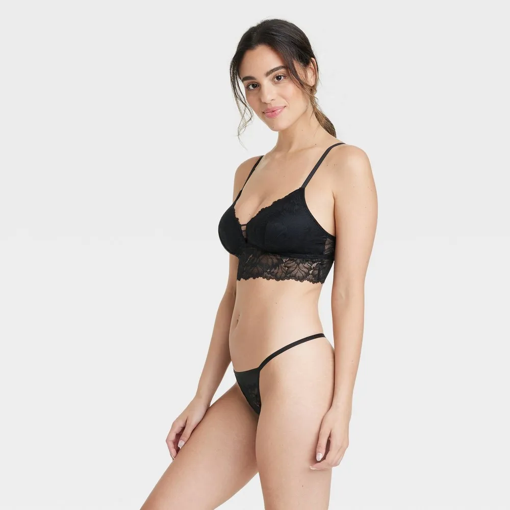 Auden Womens Lace and Mesh String Thong | Pueblo Mall