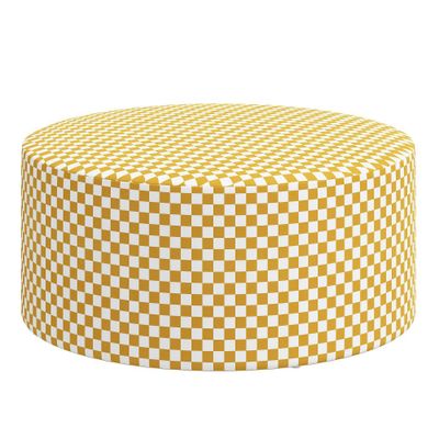 Skyline Furniture Brice Cocktail Ottoman : Handcrafted, Cotton Upholstery, Pine Frame