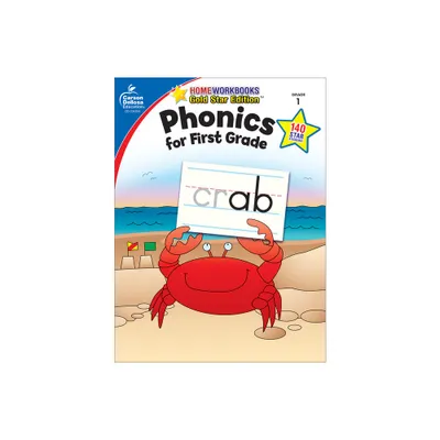 Phonics for First Grade, Grade 1 - (Home Workbooks) (Paperback)