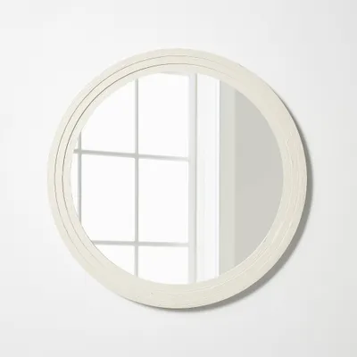 28 Plaster Circle Wall Mirror - Threshold designed with Studio McGee