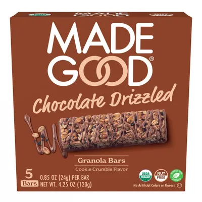 MadeGood Chocolate Dipped Granola Bar Cookie Crumble - 4.2oz