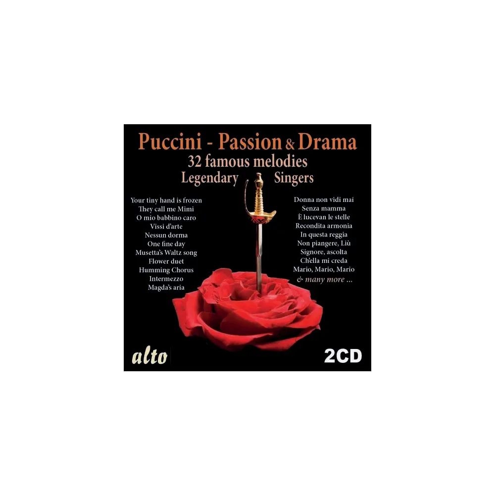 Maria Callas & Renata Tebaldi & Vic De Los Angeles - Puccini: Romance & Drama (CD)