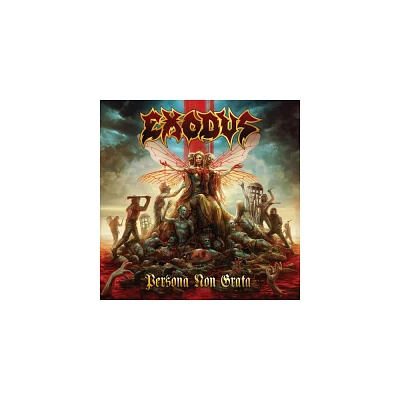 Exodus - Persona Non Grata - Clear Gold Black Turquoise Splatter (Vinyl)