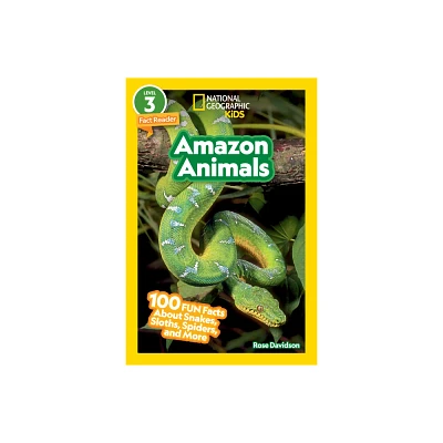 Amazon Animals (National Geographic Kids Readers, Level 3) - by Rose Davidson (Paperback)