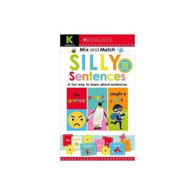 Mix & Match Silly Sentences Kindergarten Workbook: Scholastic Early Learners (Workbook) - (Hardcover)