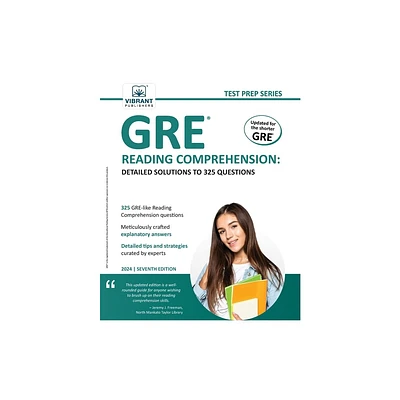 GRE Reading Comprehension - 7th Edition by Vibrant Publishers (Paperback)