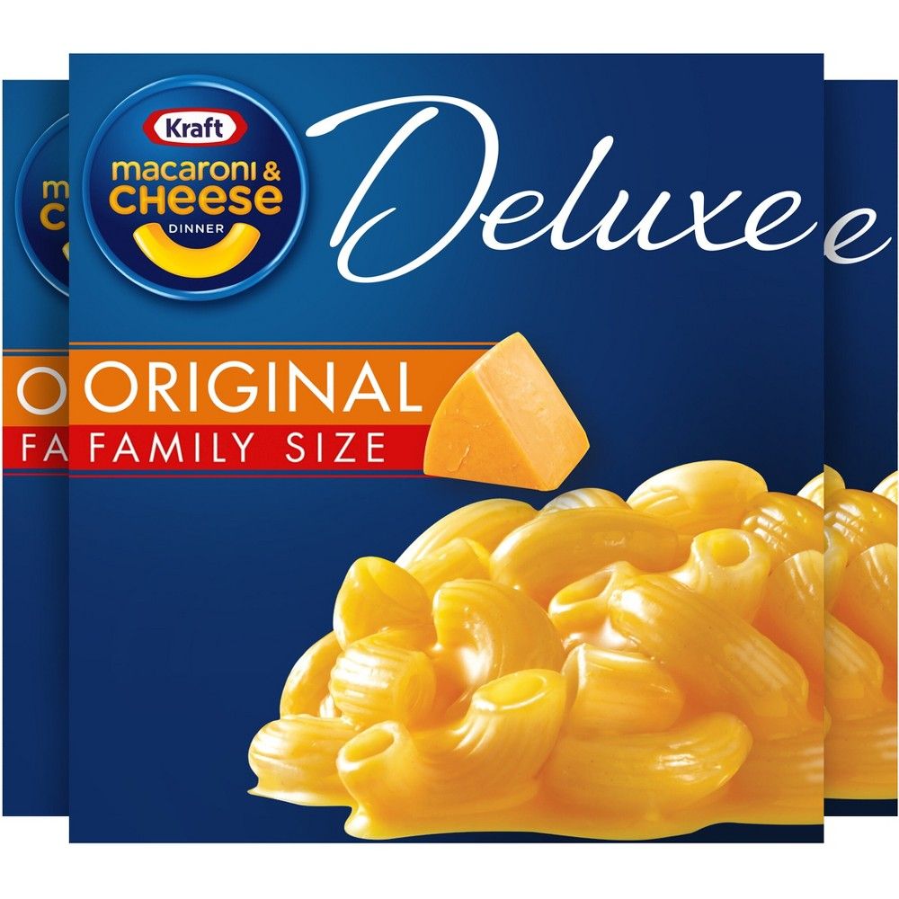 Broederschap D.w.z De Alpen Kraft Family Size Delux Macaroni & Cheese - 24oz | Connecticut Post Mall