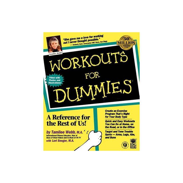 Workouts For Dummies - by Tamilee Webb (Paperback)