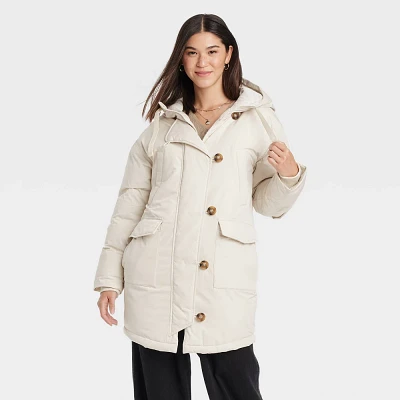 Women Long Parka Jacket