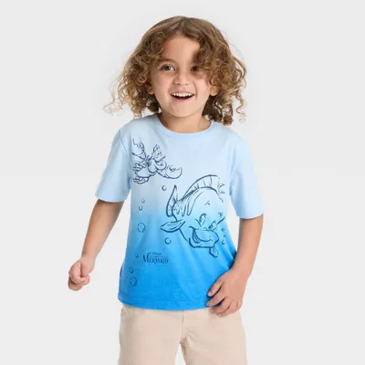 Toddler Boys' Bluey Printed Short Sleeve T-Shirt - Blue 12M