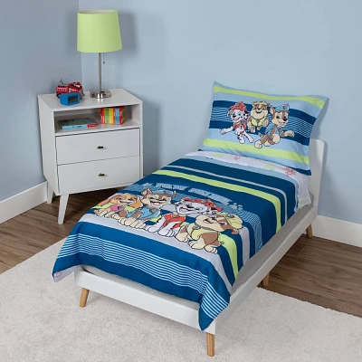 PAW Patrol Kids 4pc Toddler Bed Set