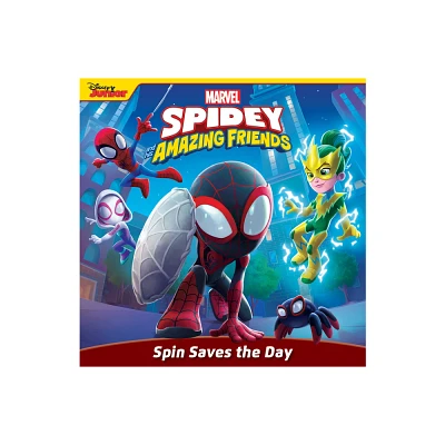 Spidey and His Amazing Friends: Spin Saves the Day - by Steve Behling (Paperback)