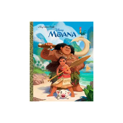 Moana Big Golden Book - by Random House Disney (Hardcover)