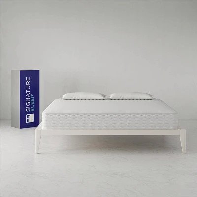 Signature Sleep Contour Plus 10 Reversible Mattress : Medium Firm, Memory Foam, Pocket Coils, Knit Cover, 1-Year Warranty