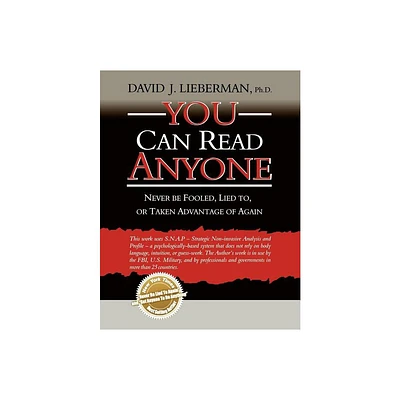 You Can Read Anyone - Large Print by David J Lieberman (Paperback)