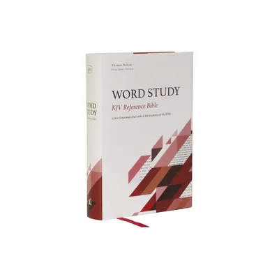 Kjv, Word Study Reference Bible, Hardcover, Red Letter, Comfort Print - by Thomas Nelson