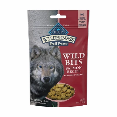 Blue Buffalo Wilderness 100% Grain-Free Wild Bits Salmon Recipe Dog Treats - 4oz