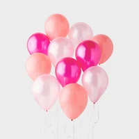 20ct Hot Pink Chrome Balloons - Spritz