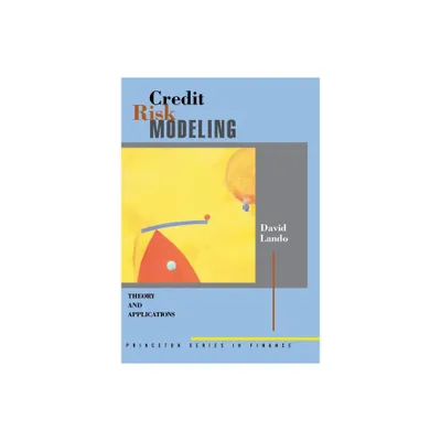 Credit Risk Modeling - (Princeton Finance) by David Lando (Hardcover)