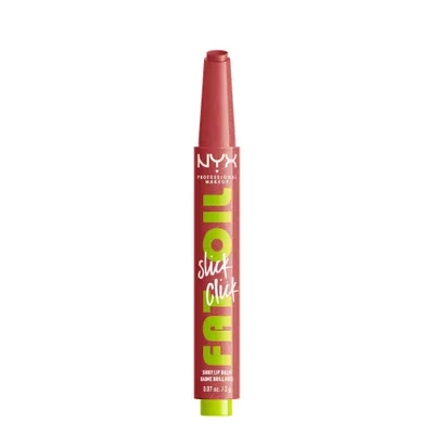 NYX Professional Makeup Fat Oil Slick Click Tinted Lip Balm - No Filter Needed - 0.07oz