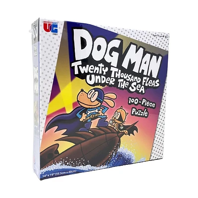 University Games Dog Man 20,000 Fleas Under the Sea Jigsaw Puzzle 100pc