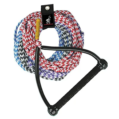 Airhead Waterski Tow Rope with 4 Multi Sectional Ropes to Adjust Length - 75 Long