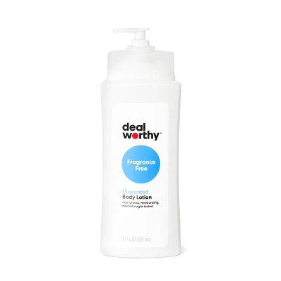 Body Lotion - Fragrance Free - 21oz - Dealworthy