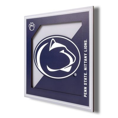 NCAA Penn State Nittany Lions 3D Logo Series Wall Art - 12x12