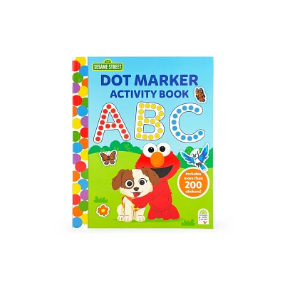 Sesame Street Dot Marker Activity Book ABC - by Cottage Door Press (Paperback)