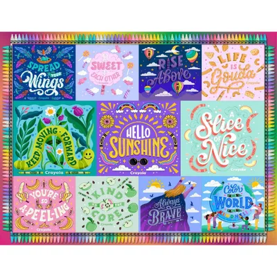 Springbrook Crayola Colors of Kindness 500 pc Jigsaw Puzzle