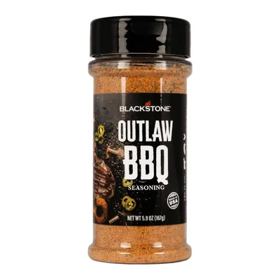 Blackstone .74oz Outlaw BBQ Seasoning: Hickory & Citrus Blend for Meats, Vegetables, Pork, Poultry