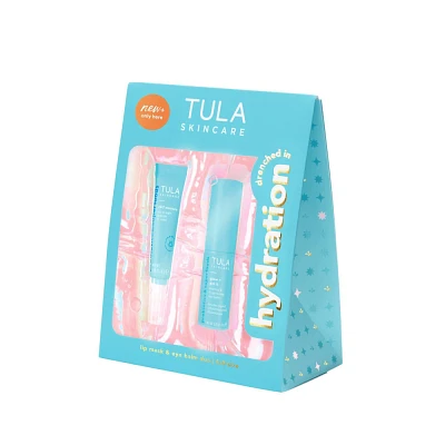 TULA SKINCARE Drenched in Hydration 24-7 Moisture Lip Mask & Eye Balm Duo - 0.63oz - Ulta Beauty