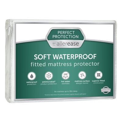 Full Perfect Protection Waterproof Mattress Protector - Allerease