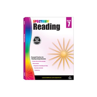 Spectrum Reading Workbook, Grade 7 - (Paperback)