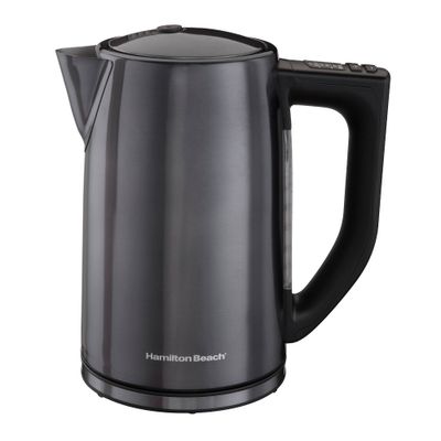 Hamilton Beach Vari Temp 1.7L Kettle - 41027R: Variable Temperature Electric Tea & Water Kettle, 1500W, Stainless Steel