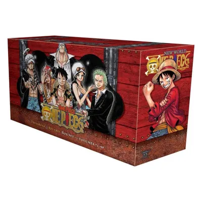 One Piece Box Set 4: Dressrosa to Reverie - (One Piece Box Sets) by Eiichiro Oda (Paperback)