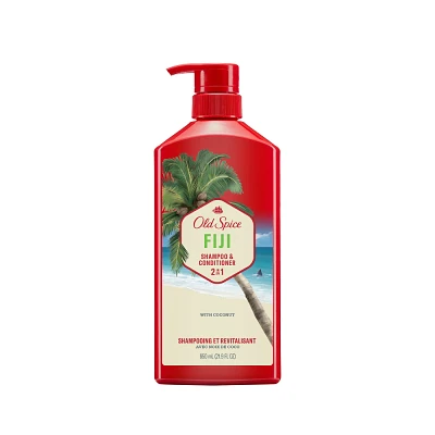 Old Spice Mens Fiji 2-in-1 Shampoo & Conditioner
