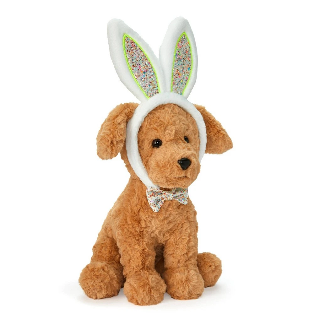 FAO Schwarz 12 Mutt with Bunny Ears Toy Plush