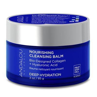 Andalou Naturals Deep Hydration Nourishing Cleansing Face Balm - 3oz