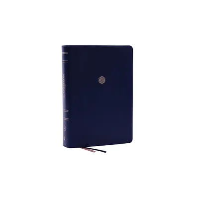 Kjv, the Womans Study Bible, Blue Leathersoft, Red Letter, Full-Color Edition, Comfort Print (Thumb Indexed) - by Thomas Nelson (Leather Bound)