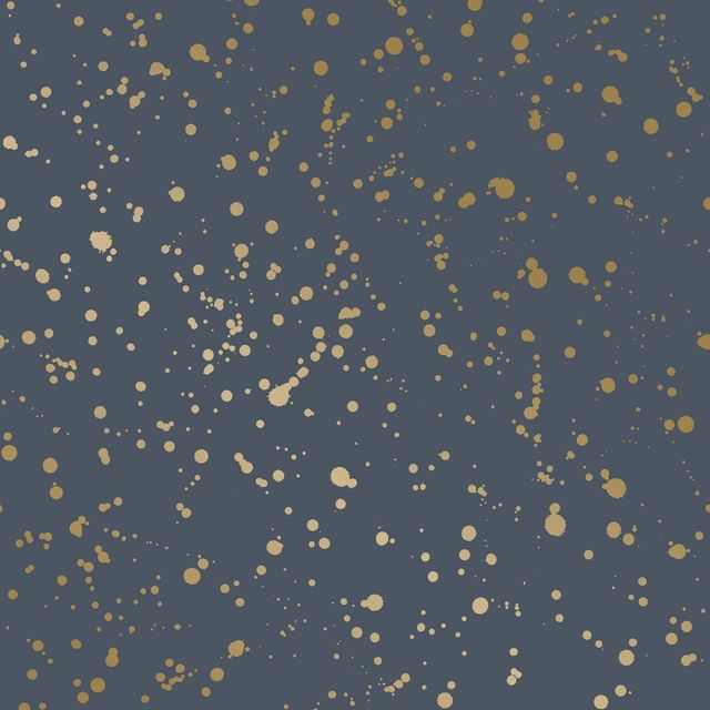 Celestial Peel & Stick Wallpaper Navy/Gold - Opalhouse