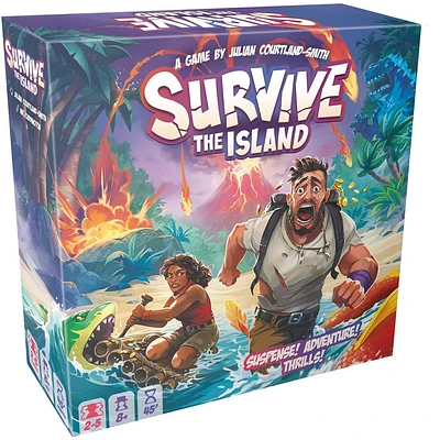 Asmodee Survive the Island Board Game