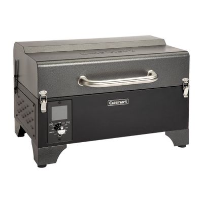 Cuisinart Portable Wood Smoker & Pellet Grill Smoker CPG-256 Gray & Black