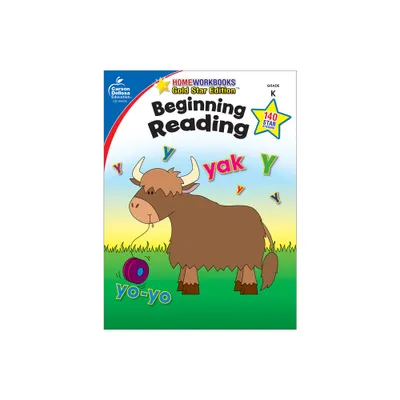 Beginning Reading, Grade K - (Home Workbooks) (Paperback)