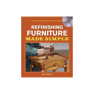 Refinishing Furniture Made Simple - by Jeff Jewitt (Paperback)