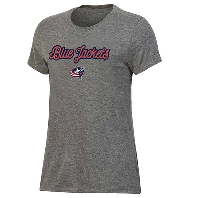 NHL Columbus Blue Jackets Womens  Fashion T-hirt