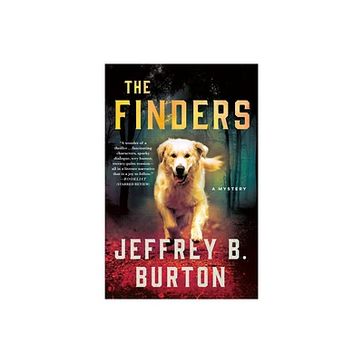 The Finders - (Mace Reid K-9 Mystery) by Jeffrey B Burton (Paperback)