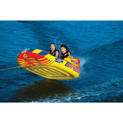 WOW Big Buddy 2-Person Towable - Red/Blue/Yellow