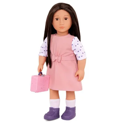 Our Generation Lin with School Lunch Box 18 Doll